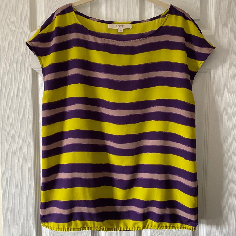 Ann Taylor LOFT Cap Sleeve Blouse